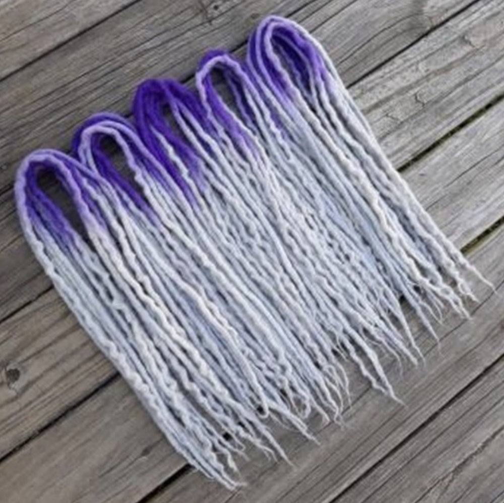 Double Ended Wool Dreads